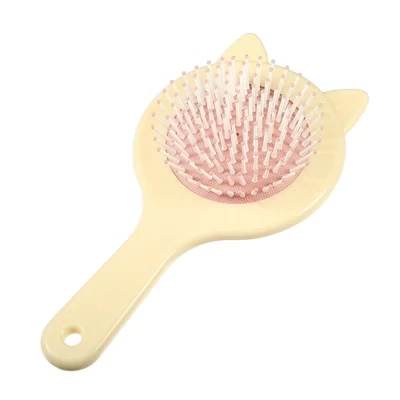 Расческа воздушная Unique Bargains Cat's Ears, желтая