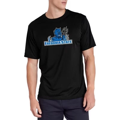 Мужская спортивная футболка NCAA Fredonia, черная