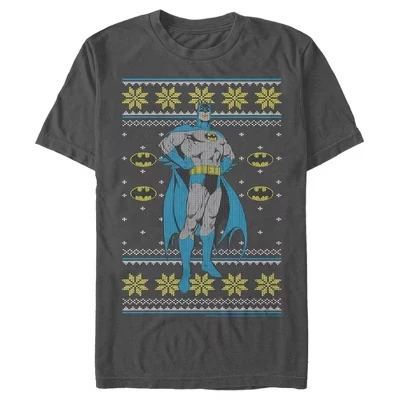 Мужская футболка DC Comics Batman, Темный рыцарь, антрацит
