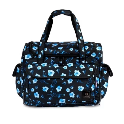 Сумка на колесах JWorld Donna 34,5 л, ночные цветы