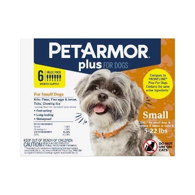 Средство PetArmor Plus от блох и клещей для собак