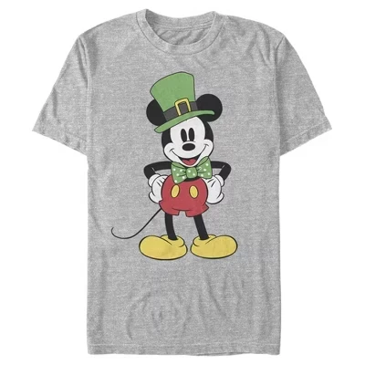 Мужская футболка Mickey Mouse & Friends, серый меланж