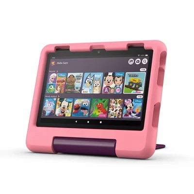 Детский планшет Amazon Fire HD 8 Kids (2024), Disney Princess, 8″