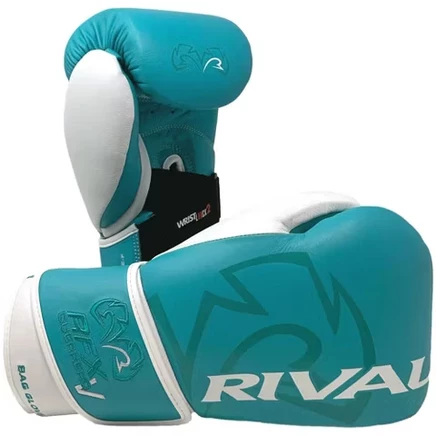 Снарядные перчатки Rival RFX-Guerrero-V, бирюзово-белые