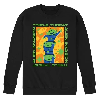Мужской свитшот Disney Aliens Triple Threat, черный