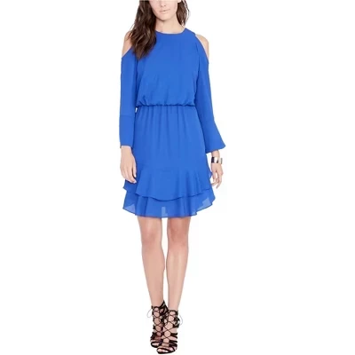Женское платье Rachel Roy Coco, открытые плечи, синее