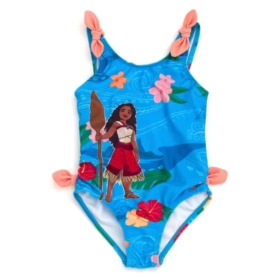 Купальник для девочек Disney Moana UPF 50+, синий