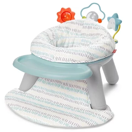 Детское сиденье Silver Lining 2-в-1 Sit-up Chair & Напольное сиденье для активного отдыха - Cloud