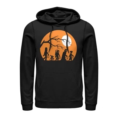 Мужская толстовка с капюшоном и надписью Trick or Treat с героями Хэллоуина, черная