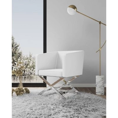 2 акцентных кресла Manhattan Comfort Hollywood, белые