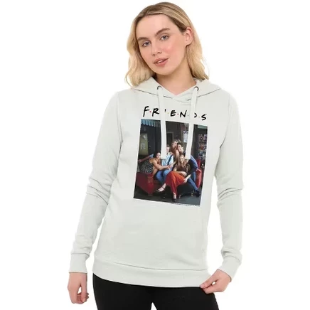 Женские персонажи 1 Пуловер с капюшоном sage