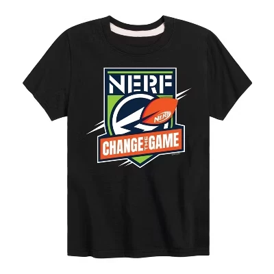 Футболка для мальчиков Nerf Change The Game, черная