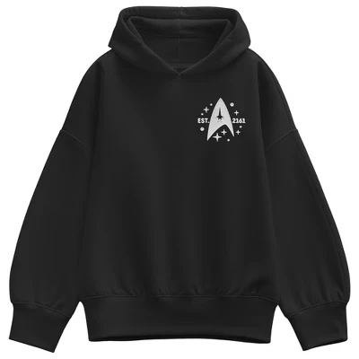 Женское худи Star Trek Starfleet Academy, черное