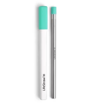 Соломинка-фильтр LifeStraw Sip, нерж. сталь, пастельно-розовая
