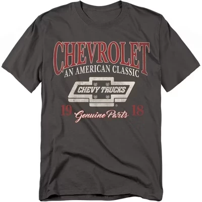 Мужская футболка Trucks US Classic с принтом древесного угля
