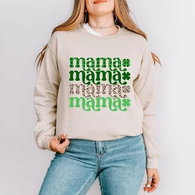 Женский свитшот Simply Sage Market Lucky Mama, пыльный