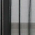 Дизайнерские шторы на окна с люверсами из прозрачной вуали, состоящие из 2 частей, черные