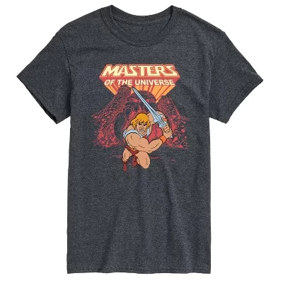 Мужская футболка Masters of the Universe He-Man, темно-серая