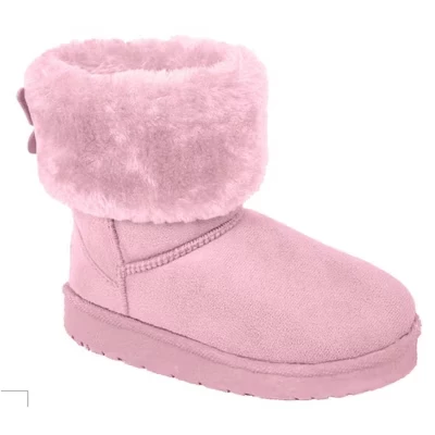 Детские зимние ботинки bebe с мехом, синие