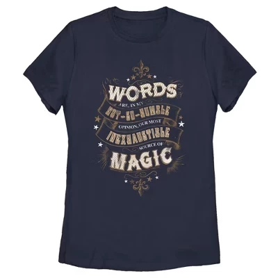 Женская футболка Dumbledore Humble Wisdom