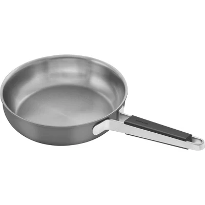 Сковорода Zwilling Pure 9,5″ из нержавеющей стали, серая