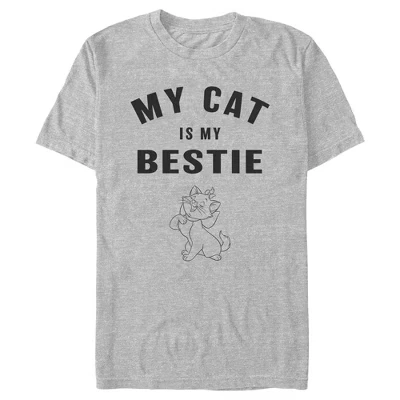 Мужская футболка Aristocats Marie My Cat- My Bestie от athletic heather