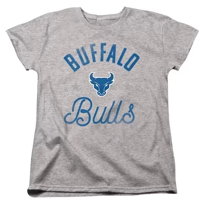 Женская футболка University Of Buffalo Bulls athletic heather