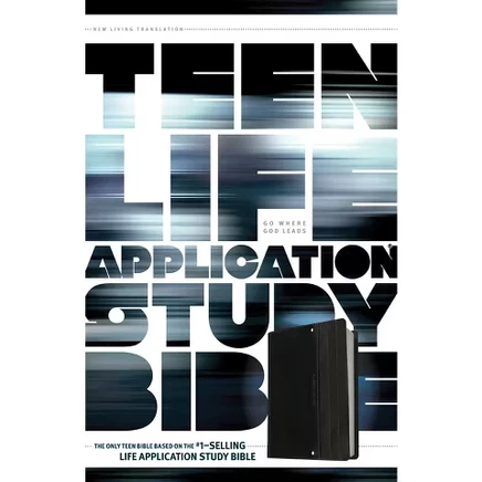 Приложение Teen Life для изучения Библии-NLT - by New Living Translation (в кожаном переплете)