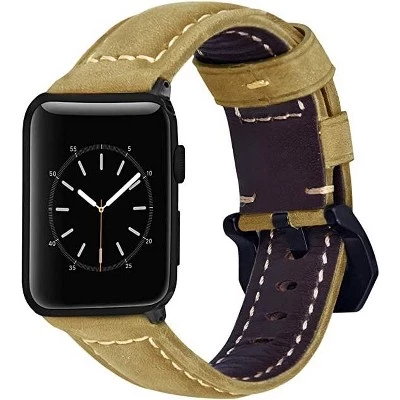 Ремешок для Apple Watch WorryFree из кожи, коричневый