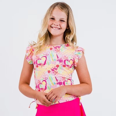 Топ Calypsa Chloe для девочек UPF 50+, Princess Pop