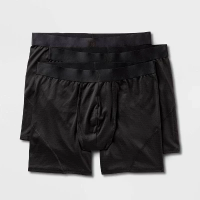 Мужское нижнее белье 3pk Performance Underwear - ™ черного цвета