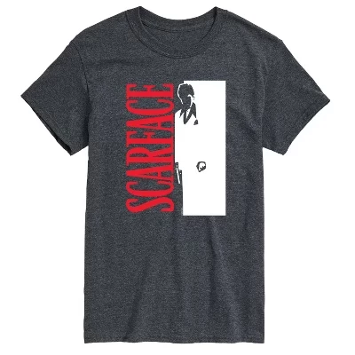 Мужская футболка с коротким рукавом и графическим рисунком Tony Silhouette с логотипом Tony charcoal