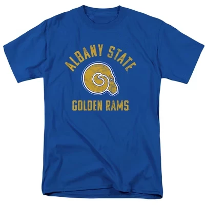 Мужская футболка NCAA Albany Golden Rams, синяя