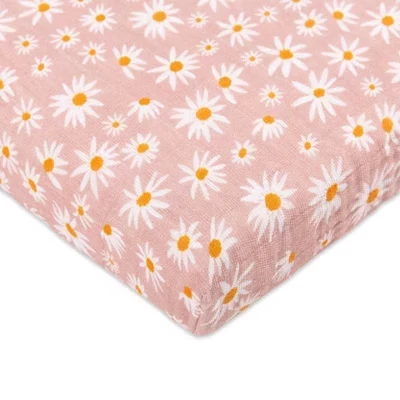 Универсальная шпаргалка Миди из органического муслинового хлопка Daisy, сертифицированного GOTS.