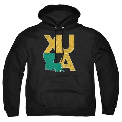 Мужская толстовка с капюшоном Xavier University Of Louisiana с логотипом Начальной школы черного цвета