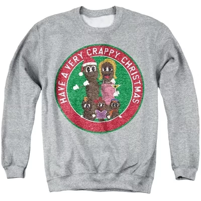 Мужские паршивое Рождество, Хэнки семьи crewneck толстовки спортивная Хизер