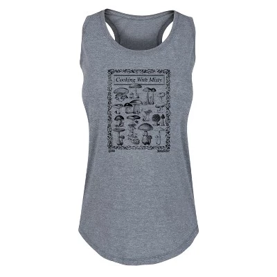 Женская одежда для готовки с майкой Misty Graphic Racerback серого цвета