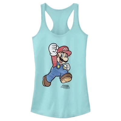 Женская майка Mario Racerback Marker для юниоров, Канкун