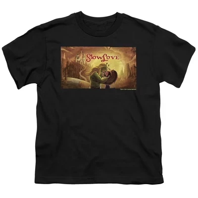 Boys'  Slow Love Card T-Shirt black