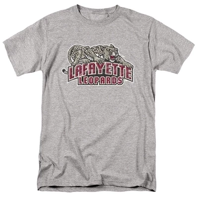 Мужская официальная футболка Lafayette College из потрепанной начальной школы athletic heather