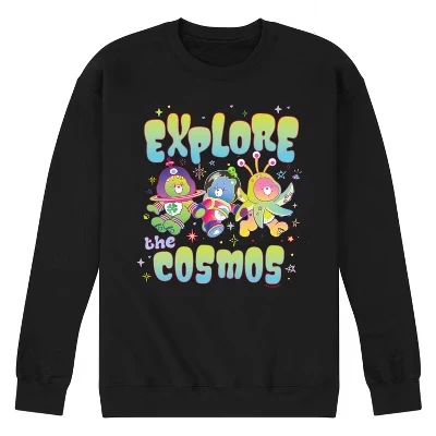 Мужской свитшот Care Bears «Космос», черный