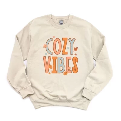 Женский свитшот Simply Sage Market Cozy Vibes, бежевый