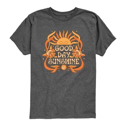 Футболка Good Day Sunshine с коротким рукавом и графическим рисунком heather charcoal
