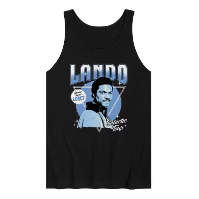 Мужская майка Star Wars Lando Concert Tee, черная