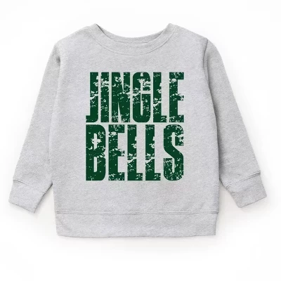 Молодежная толстовка с принтом Jingle Bells Block Distressed