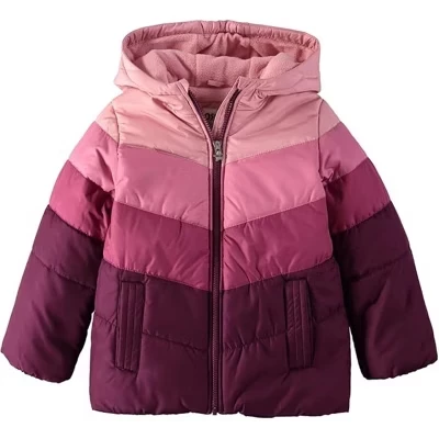 Зимние пальто OshKosh B'Gosh для маленьких девочек в стиле колор-блок