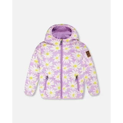 Детская куртка Deux Par Deux Quilted, фиолетовая