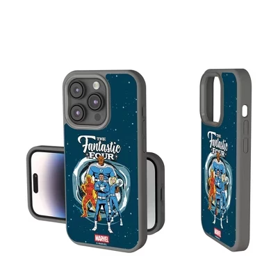 Мягкий на ощупь чехол для мобильного телефона Marvel Fantastic 4 Badge для Apple iPhone fantastic four