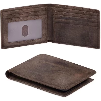 Мужской кошелек LEVEN SIXTEEN RFID, коричневый