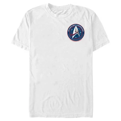 Мужская футболка Discovery Pocket United Federation of Planets, белая